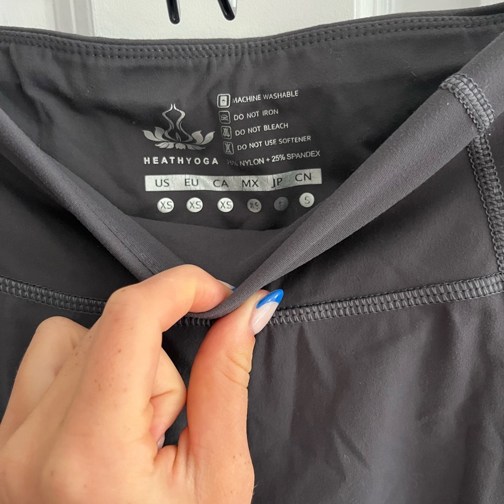 Grey women’s leggings